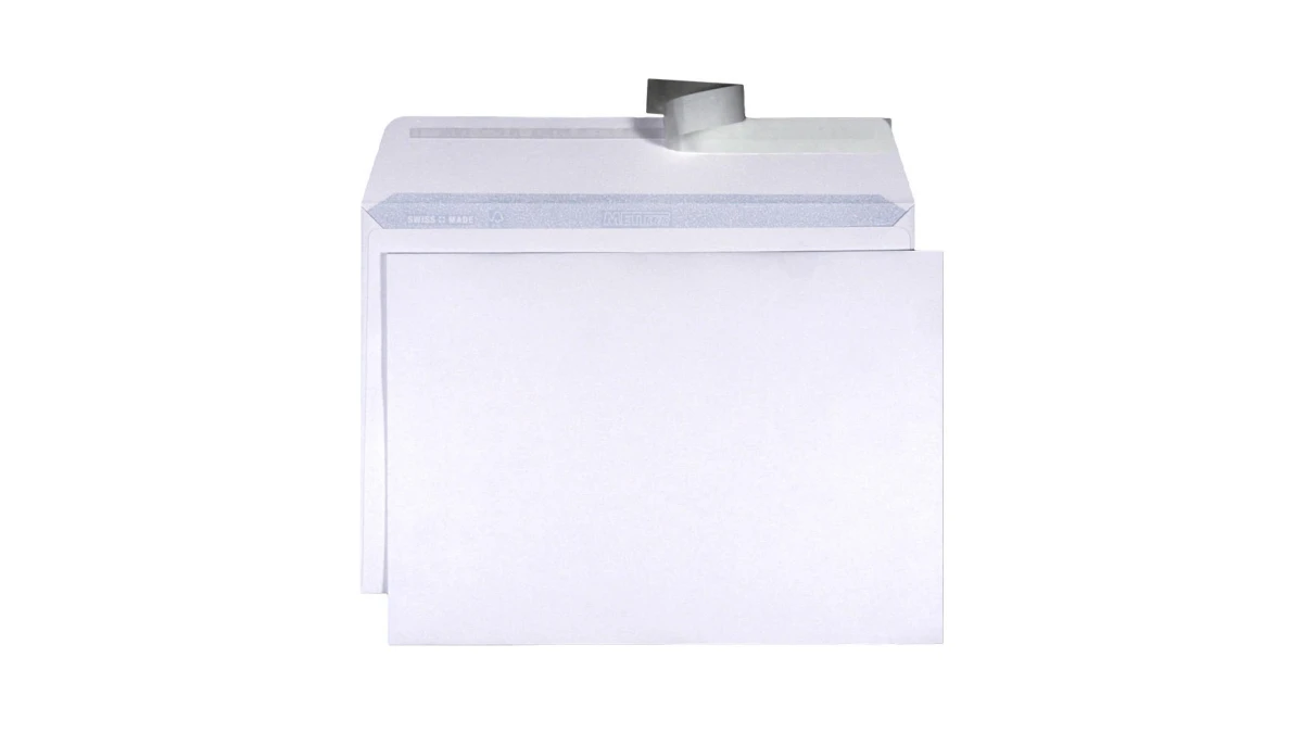 METTLER Briefumschläge B5 - ohne Fenster - 100 g/m2