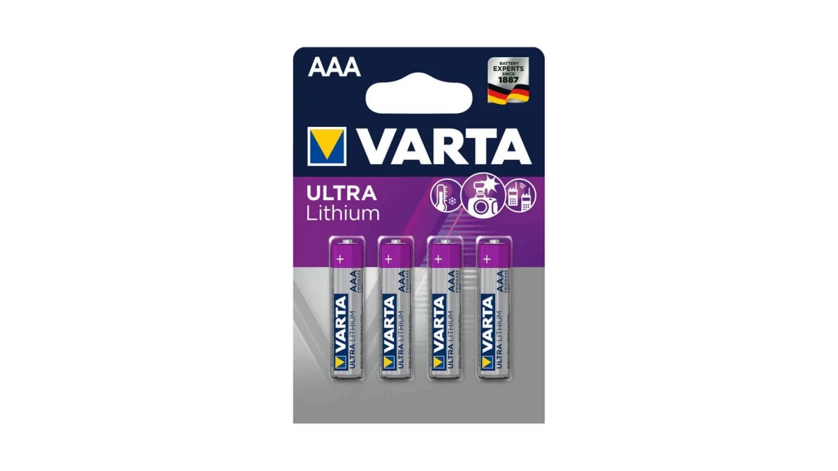 VARTA Batterie Ultra Lithium AAA/LR03