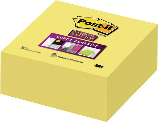 POST-IT Haftnotizwürfel Super Sticky 350 Blatt