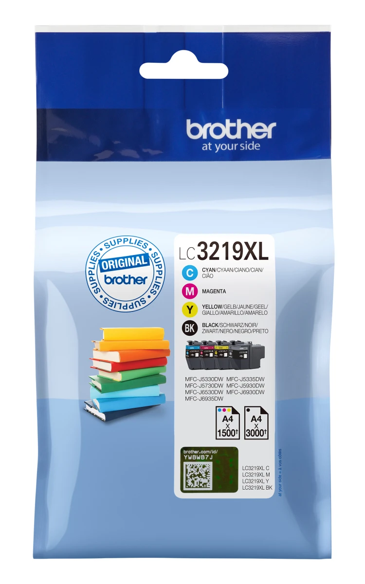 BROTHER Valuepack Tinte CMYBK LC3219XL