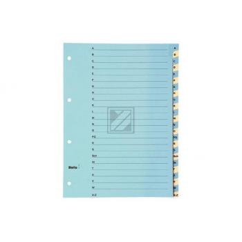 BIELLA Register Karton farbig A4 462444.00 A-Z