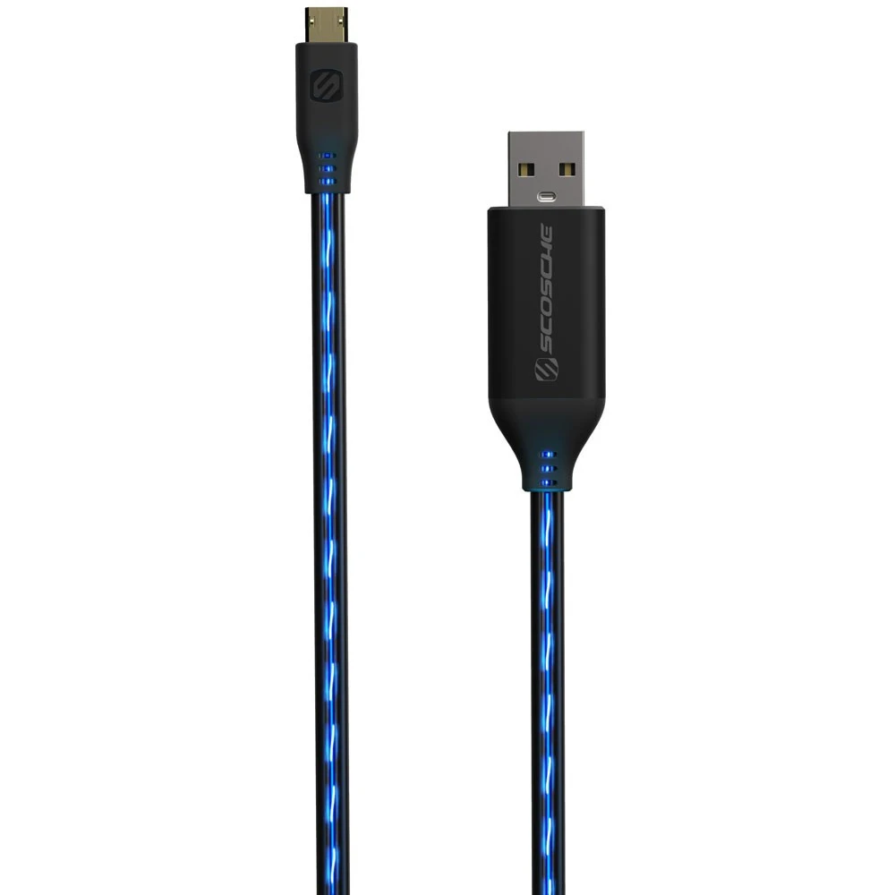 Scosche FlatOUT Flow USB zu Micro-USB Kabel 90 cm