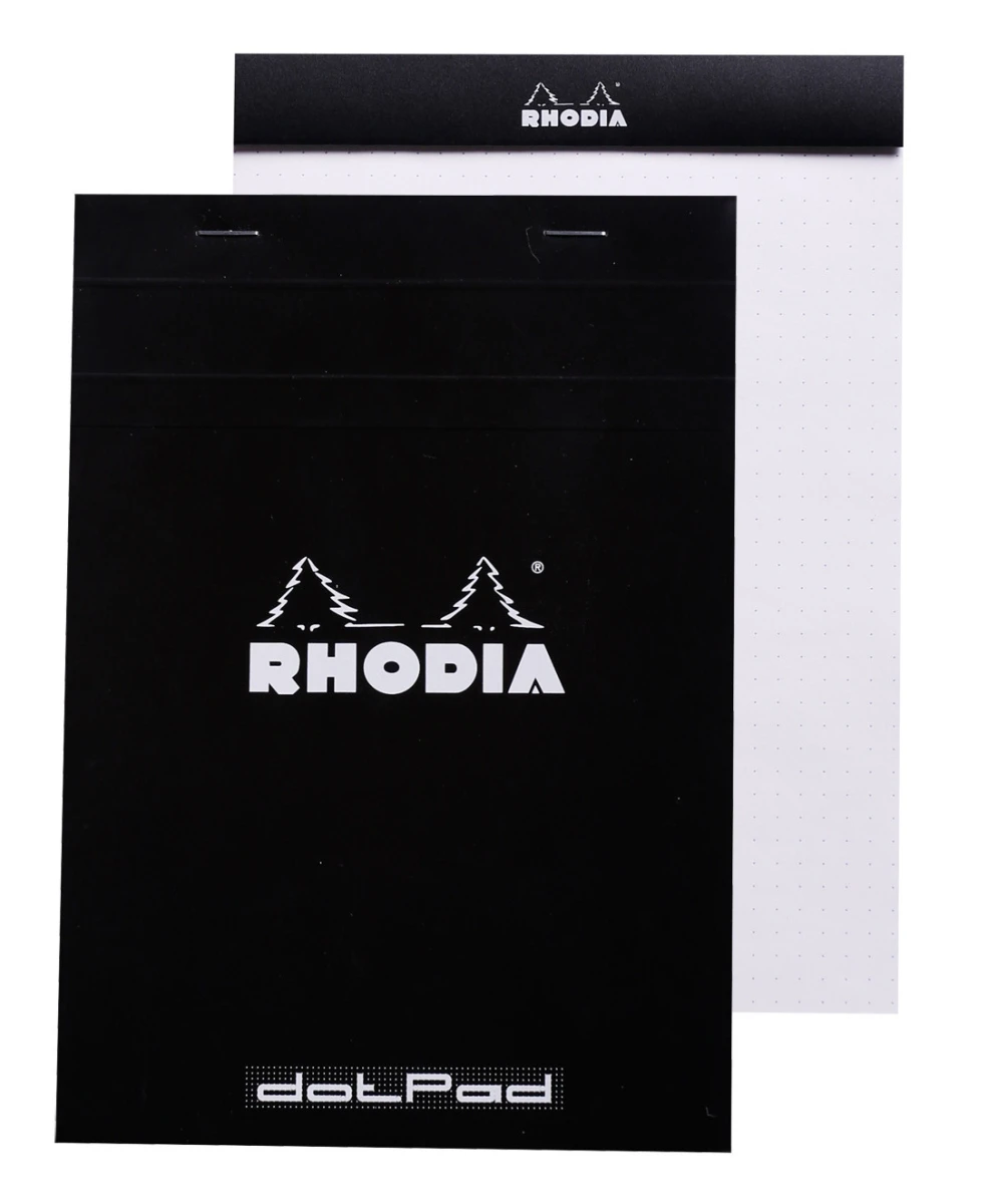 RHODIA Dot Pad schwarz A5