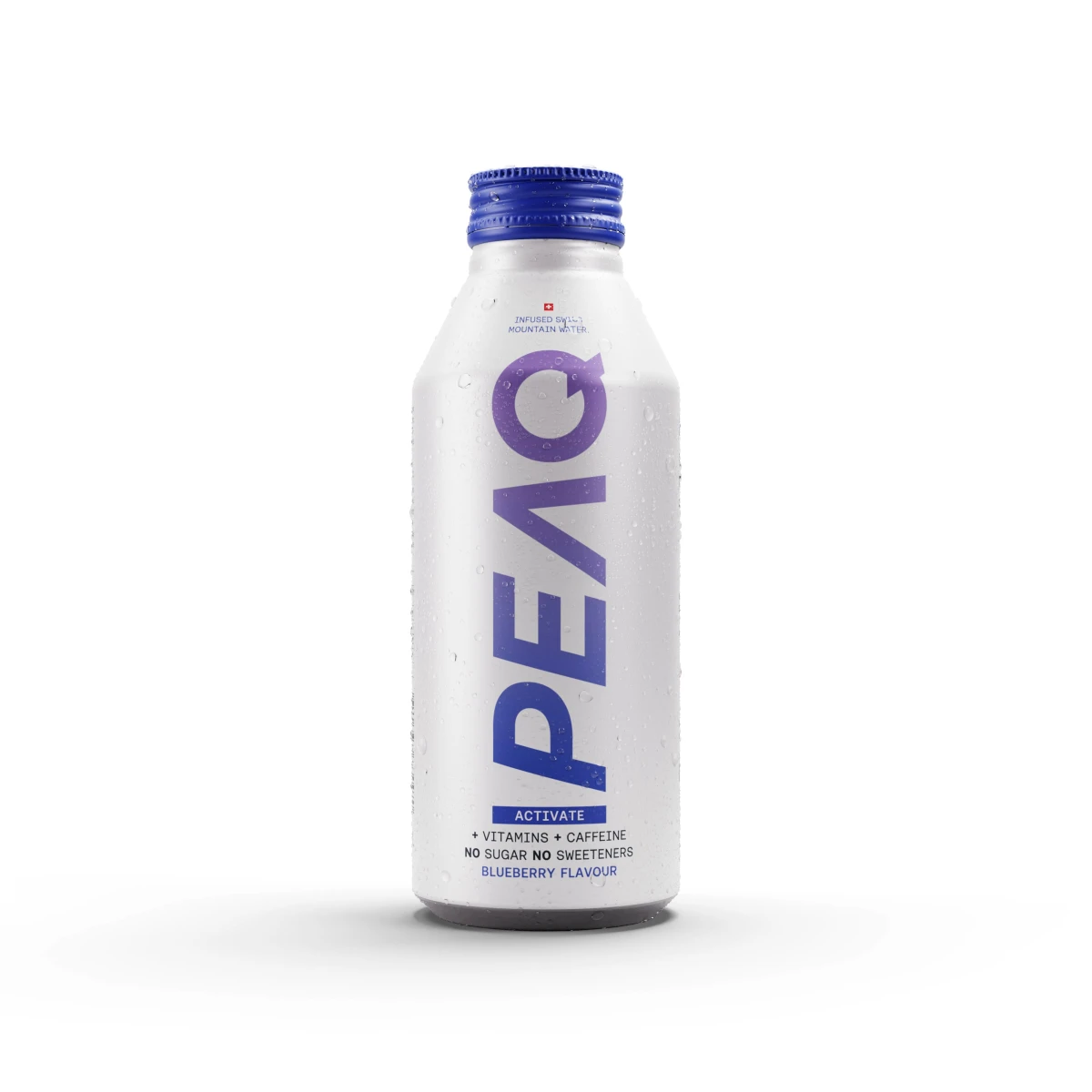 PEAQ Activate Blueberry Aluminium Flasche 12 x 473 ml