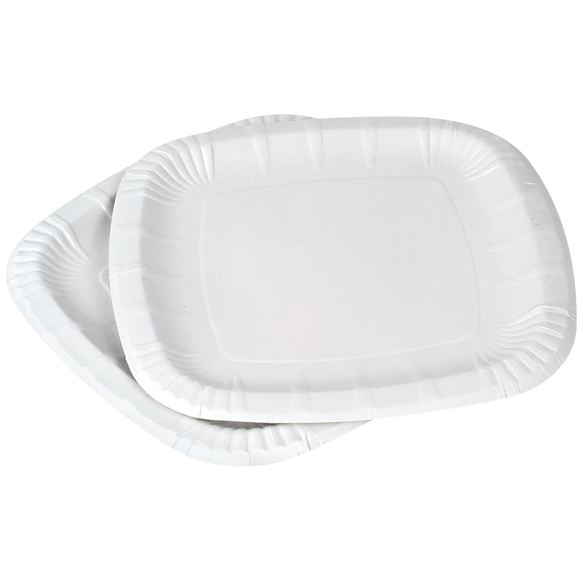 Einweg-Teller quadratisch, 100 Stück