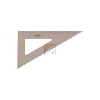 RUMOLD Zeichendreieck 25cm 4225 45° farbig/transp.