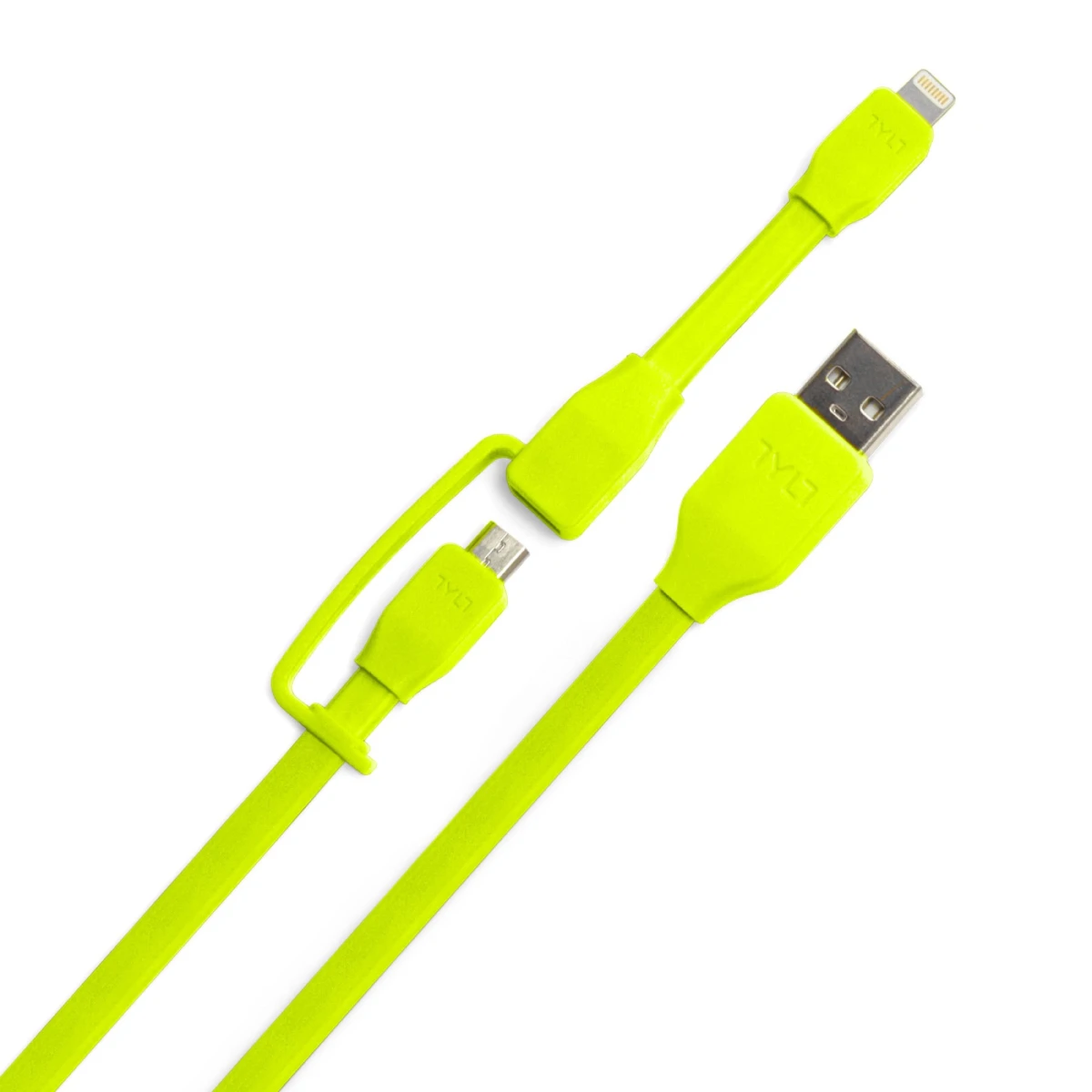 TYLT SYNCABLE DUO USB zu Lightning- und Micro-USB 1m
