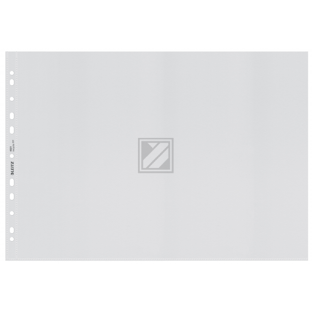 LEITZ Zeigetaschen PP Recycle A3 40190003 transparent, 100my 25 Stück