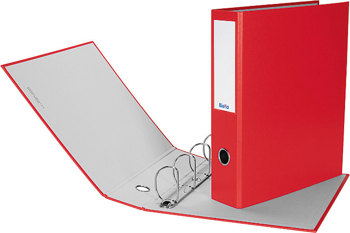 Biella Zeigebuch Dinor-Quatro mit 7 cm Rückenbreite, rot