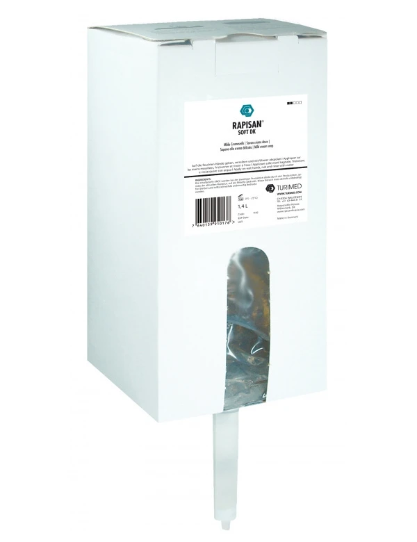 RAPISAN SOFT DK Milde Creme Seife 8 x 1.4 Liter