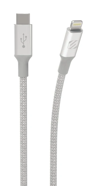 Scosche Braided Strikeline USB-C zu Lightning Kabel 1.2m