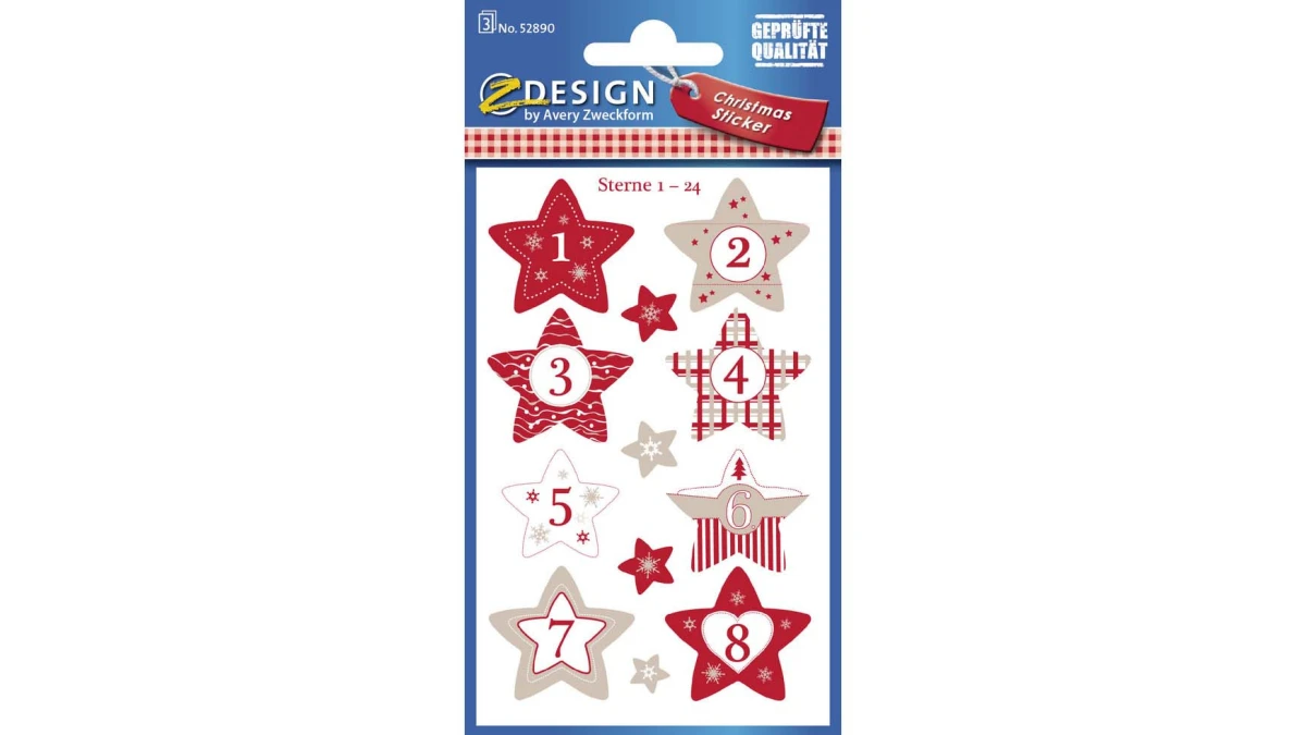 Z-DESIGN Sticker Weihnachten