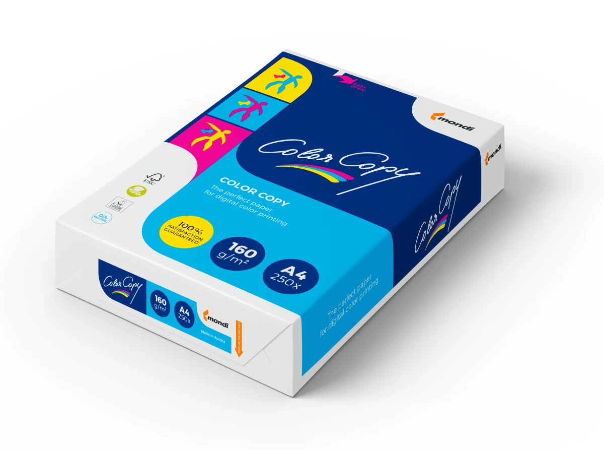 MONDI Kopierpapier Color Copy A4, 160 g/m², 250 Blatt