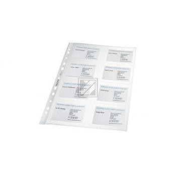 LEITZ Visitenkarten-Hülle 47583003 8 Fächer,10x7cm 10 Stck.