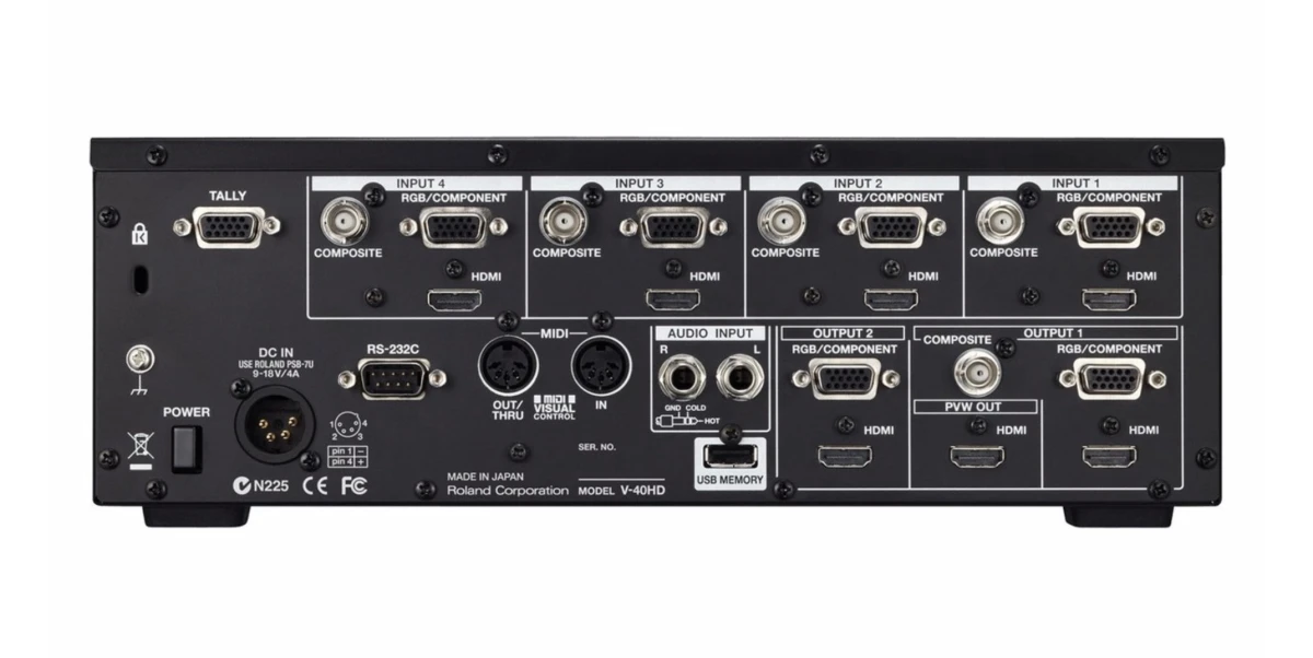 Roland V-40HD Video Switcher
