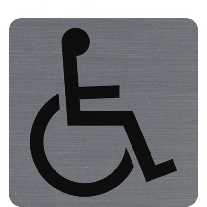 BIELLA Klebschild Behindert