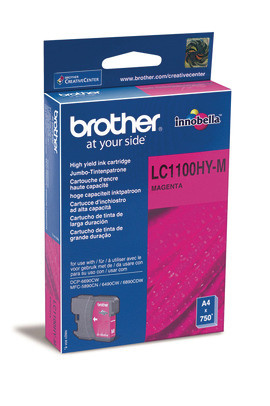 Brother Tintenpatrone magenta High-Capacity (LC-1100HYM)