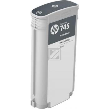HP Tintenpatrone schwarz matt (F9J99A, 745)