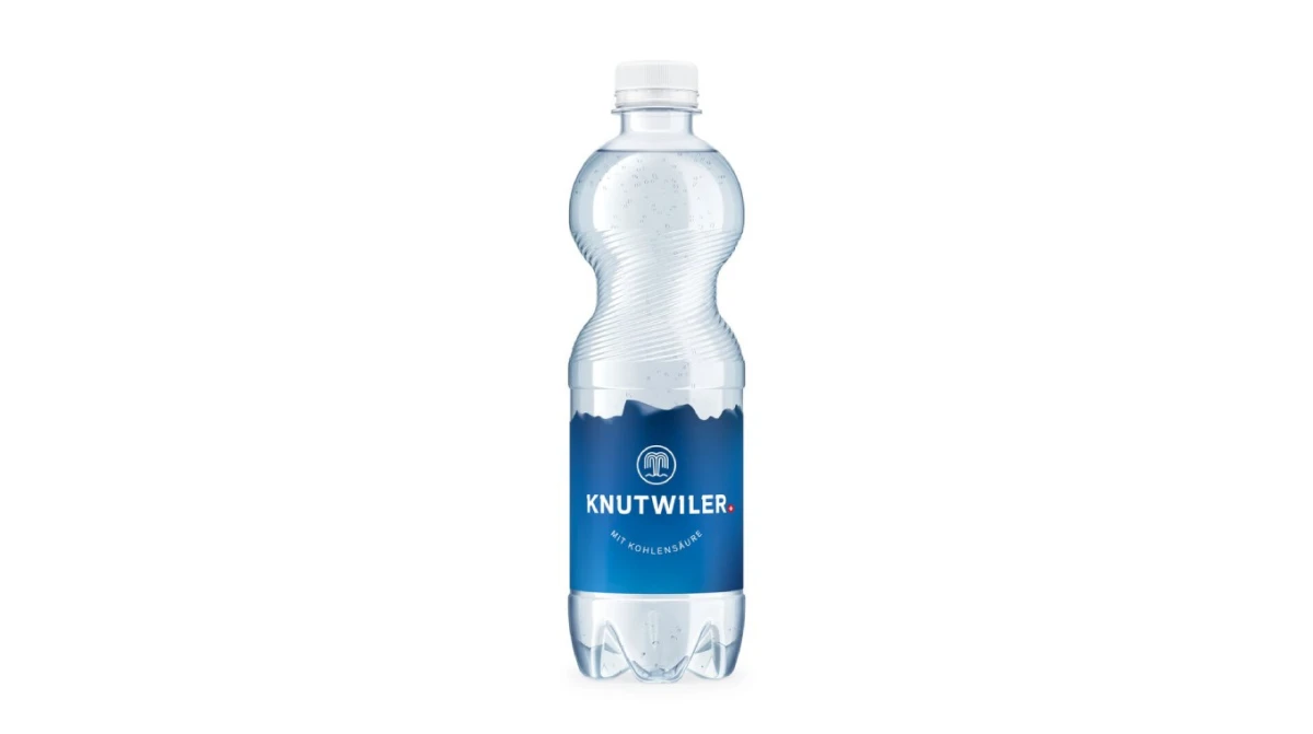 KNUTWILER Mineralwasser mit Kohlensäure 24 x 500 ml