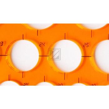 RUMOLD Kreisschablone 2810 270x130x2mm