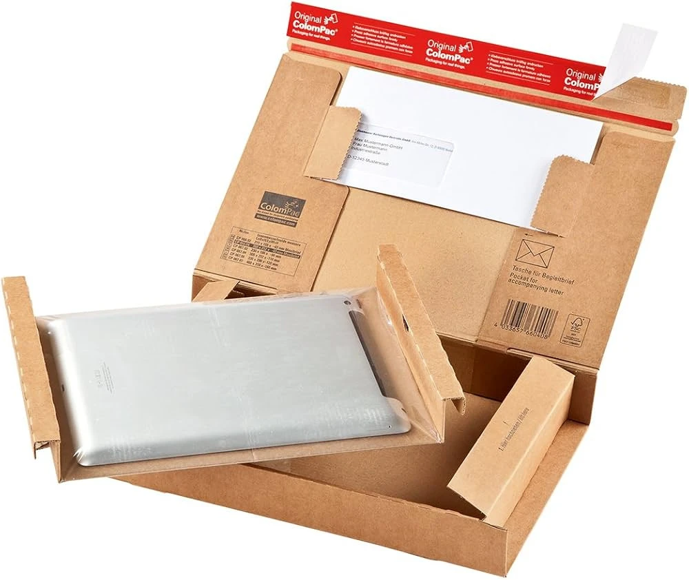 COLOMPAC Paketversandkarton, Pack à 20. Stück