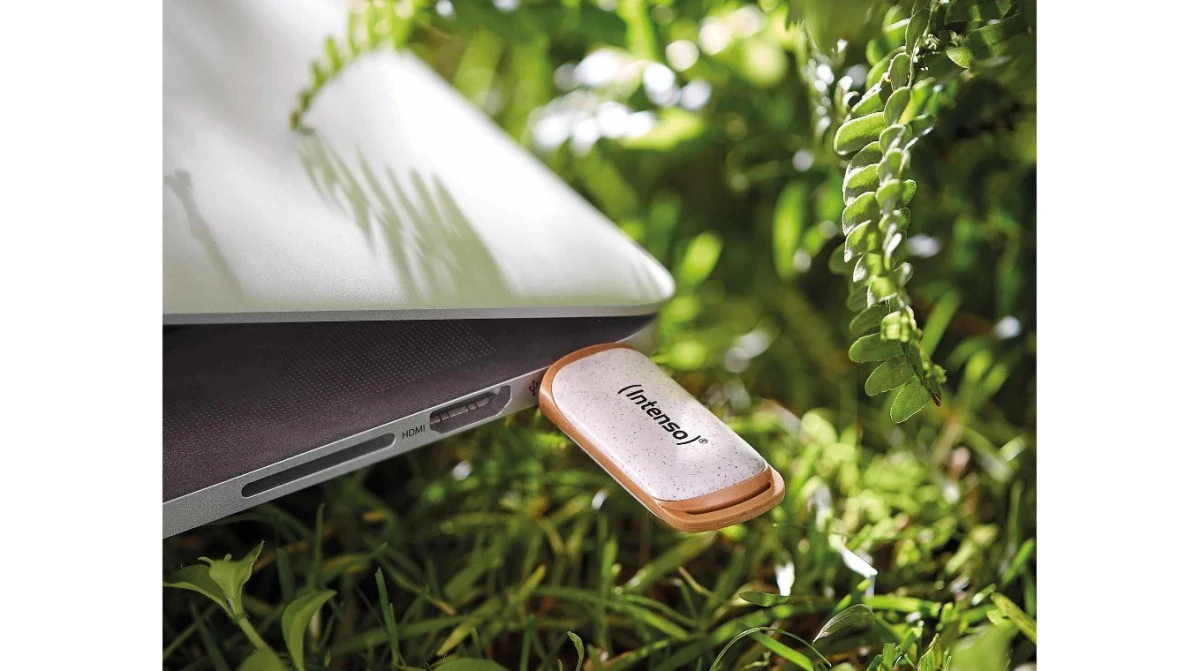 INTENSO USB-Stick Green Line 128GB