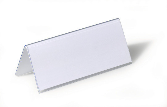 Durable Tischnamensschild/Dachaufsteller 15 x 6.3 cm