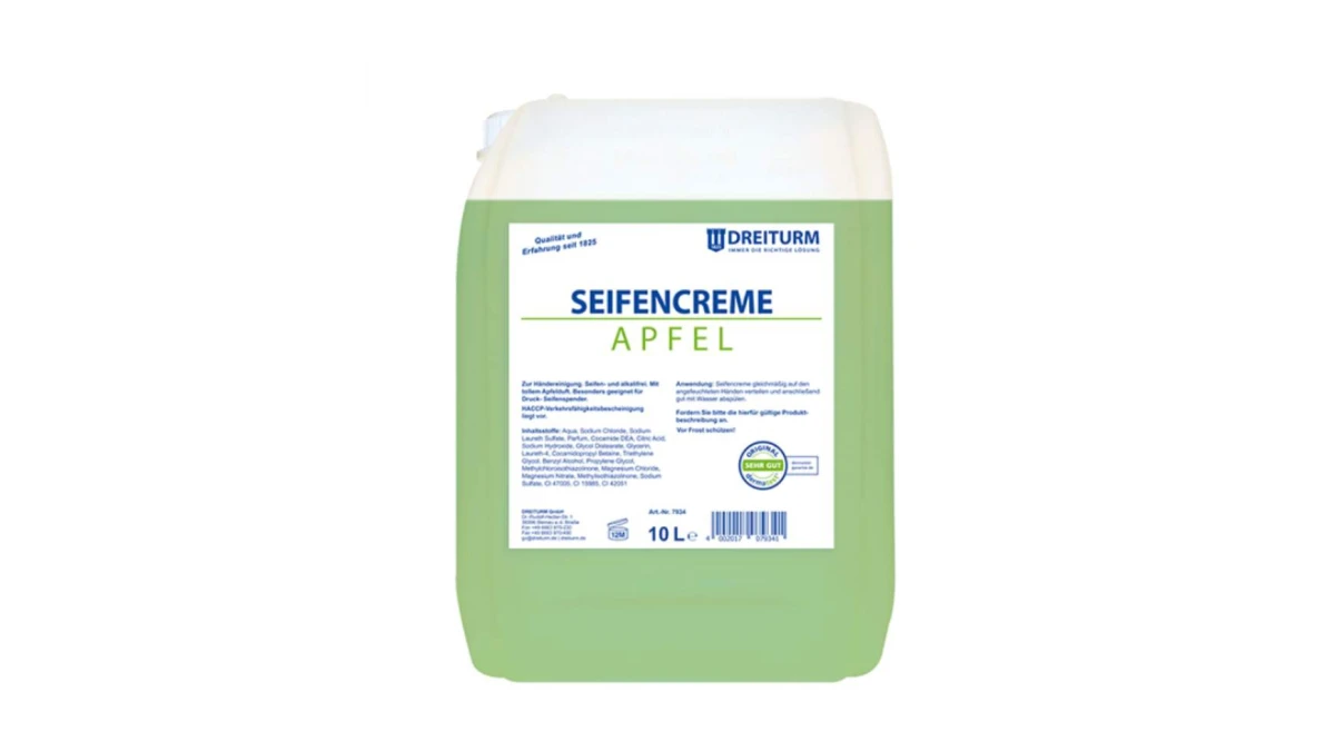 DREITURM Seifencreme Apfel 10 L