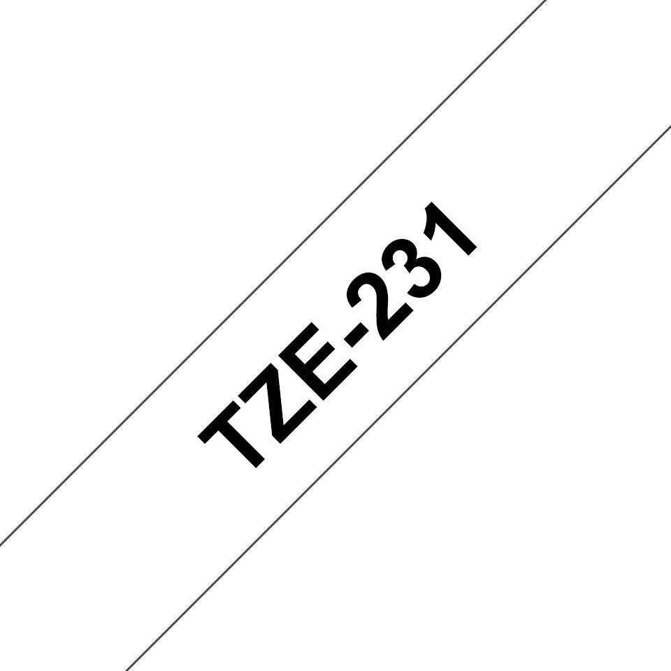 BROTHER PTOUCH TZe-231 Schriftband 12 mm x 8 m