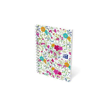 OXFORD Collegeblock ForMe Floral A6 400094826 kariert 50 Blatt, ass.