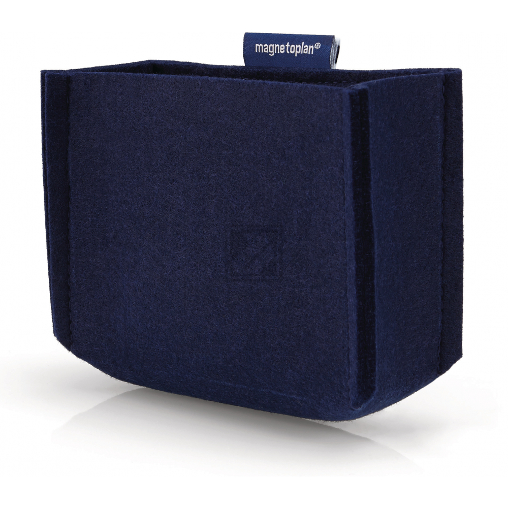 MAGNETOP. Stiftehalter magnetoTray M 1227714 blau, Filz recyceled