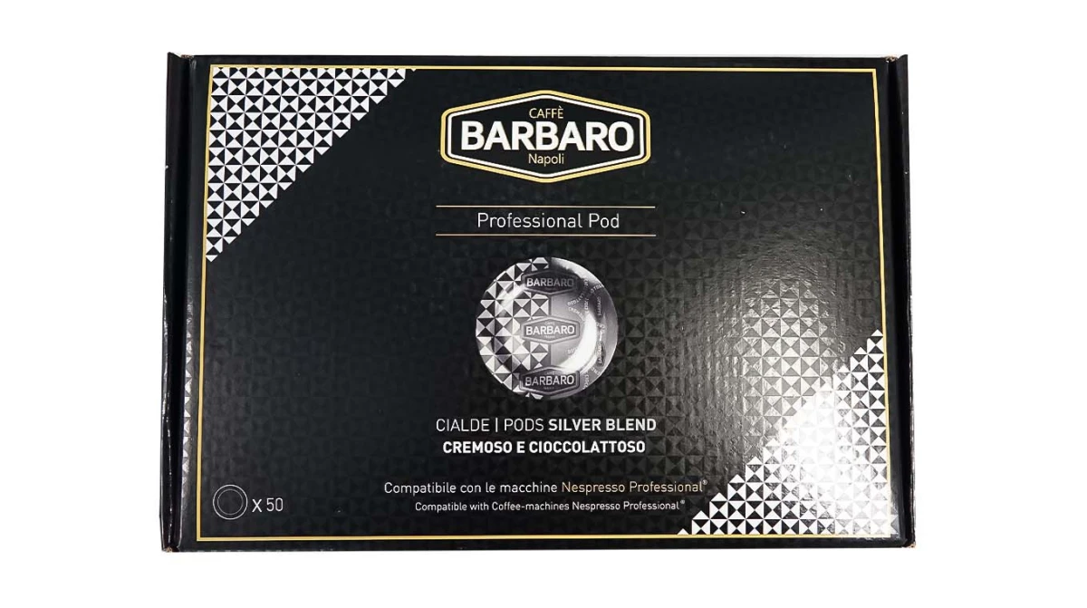 CAFFÈ BARBARO Professional Pads Cremig & schokoladig 50x