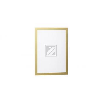 DURABLE Sichtfenster Magaframe A4 487230 gold, selbstklebend 2 Stück