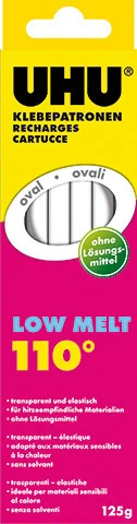 UHU Klebepatronen LT110  transparent 125g