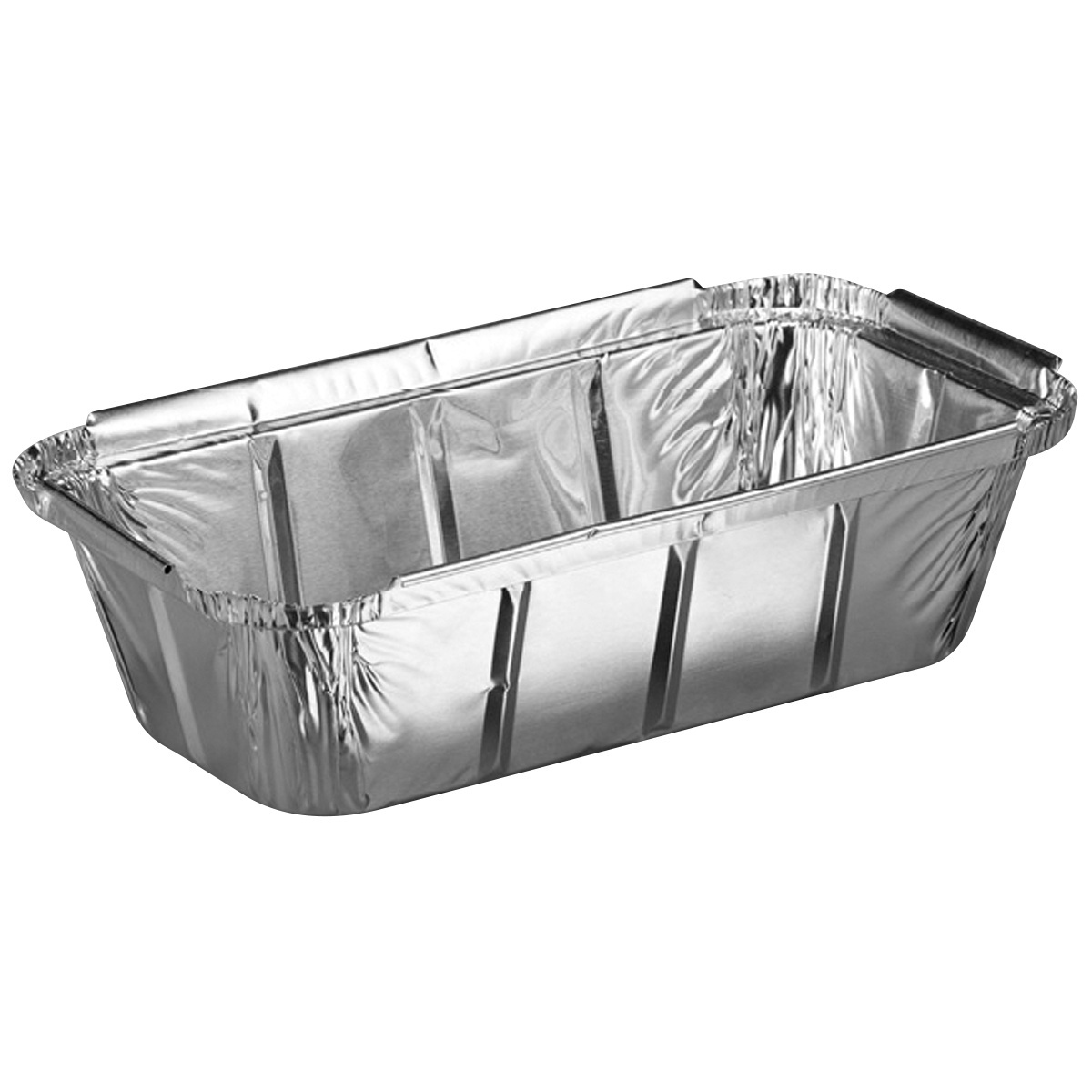 Aluschalen ohne Deckel für Inhalt 670 ml, 20.2 x 10.9 x 4.9 cm, Pack à 100 Stück