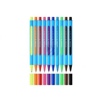 SCHNEIDER Kugelschr. Slider Edge XB 152290 assortiert 10 Stück, Etui