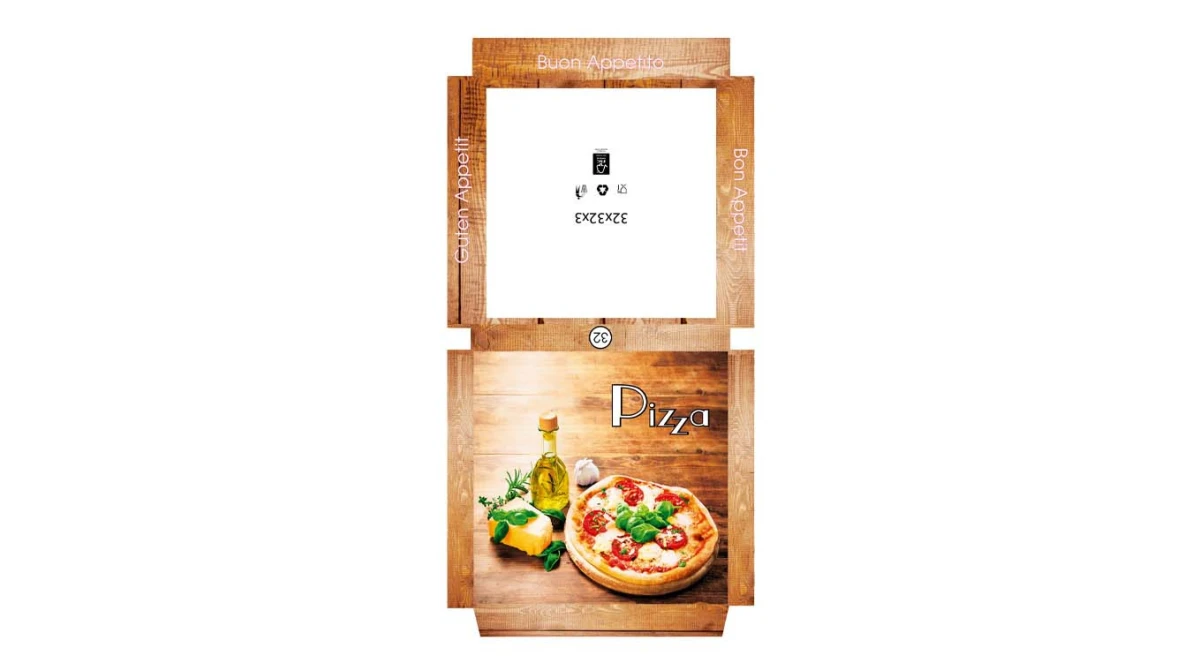 Pizzaschachteln "Pizza" 100 Stück