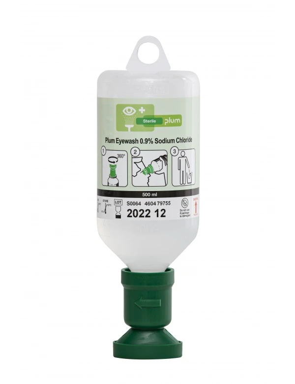 Plum Augenspülflasche NaCl 500ml