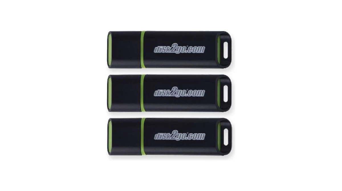 DISK2GO USB-Stick passion 2.0, 16GB - 3 Pack