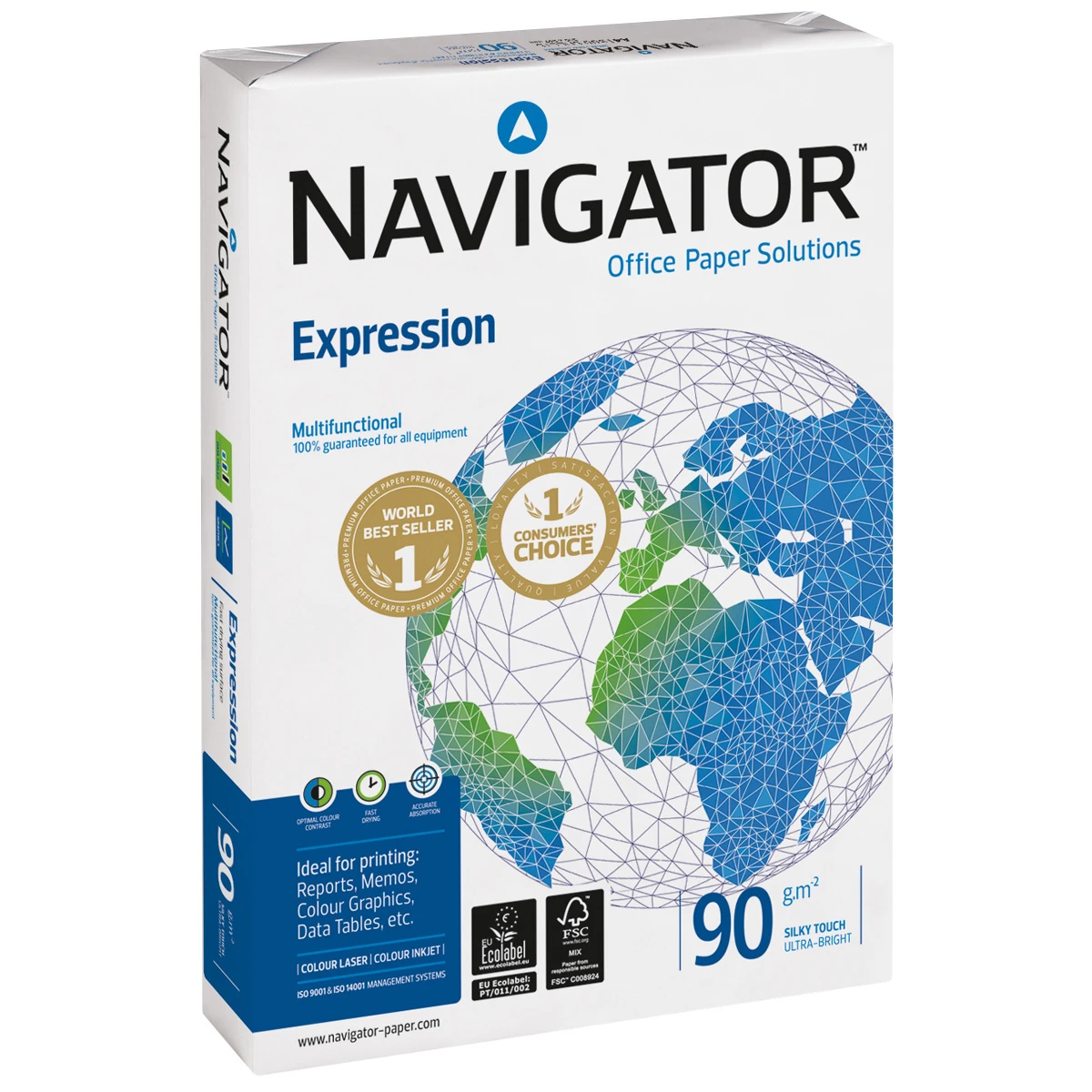 NAVIGATOR Kopierpapier Expression A4, 90 g/m², 500 Blatt