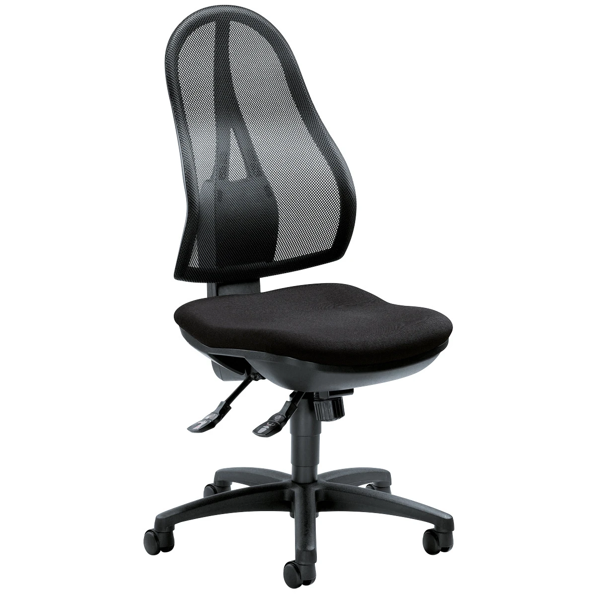 Bürodrehstuhl Comfort NET, schwarz