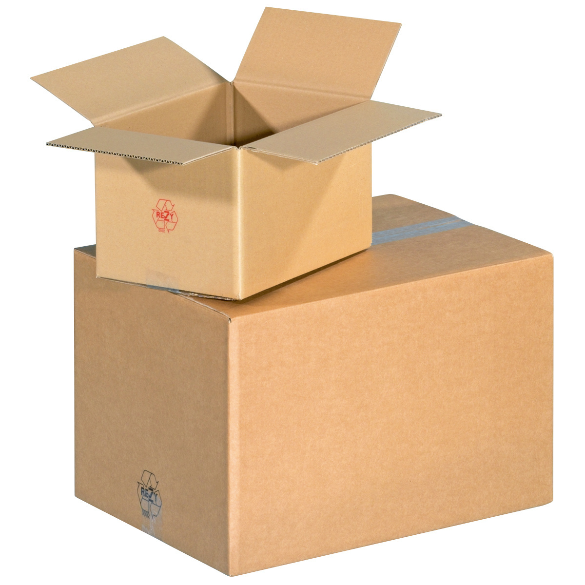 Lager-/Versandkartons 2-wellig, Typ 0201 für Klebeverschluss, 580 x 480 x 360 mm, 20 Stück