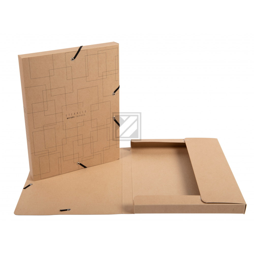 EXACOMPTA Archivbox Eterneco A4 59247E braun, ass., FSC 25x33x2.5cm