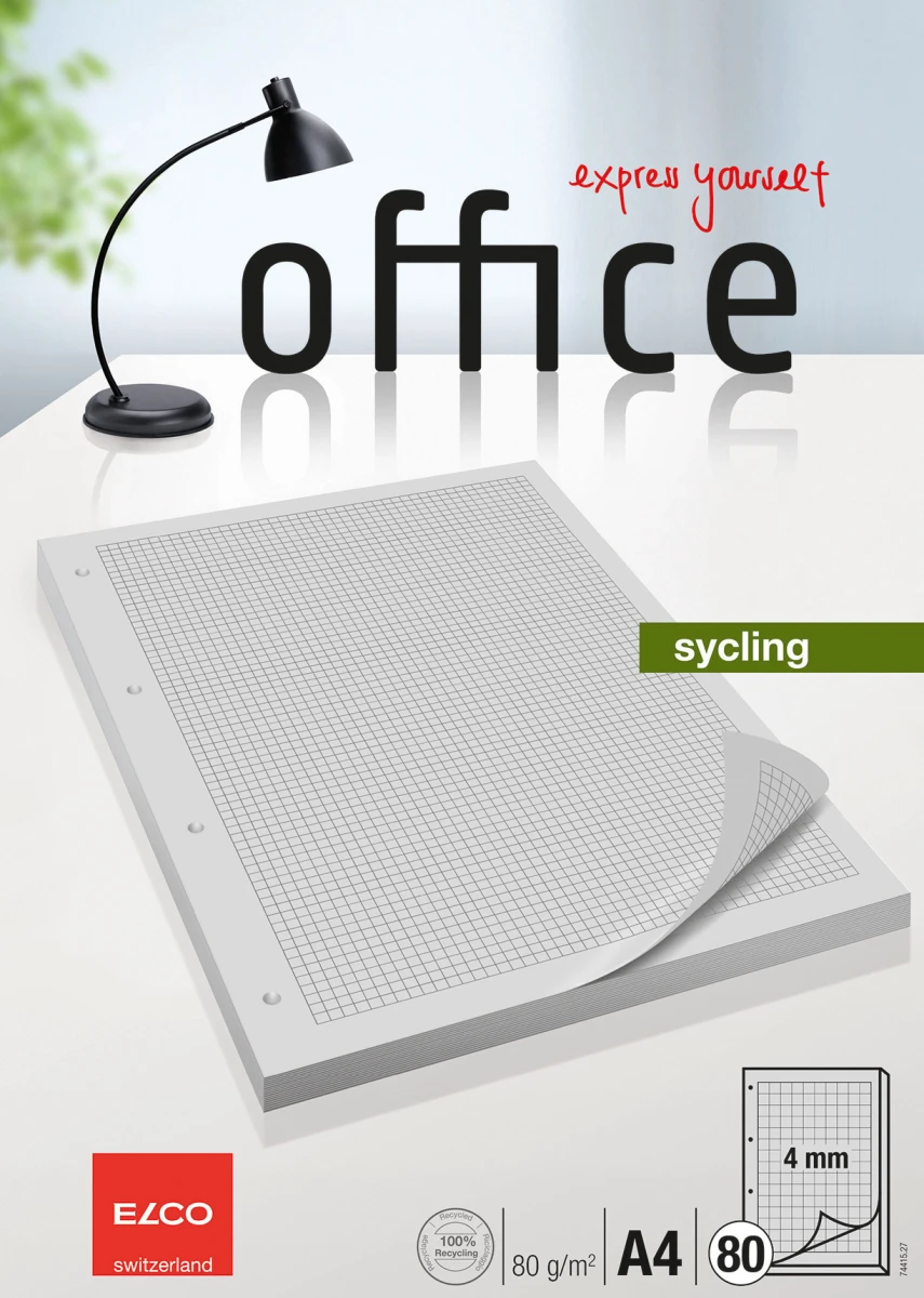 ELCO Ringbuchblock Office A4