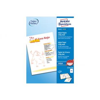 AVERY ZW. InkJet-Papier A4 2576-150 120g, weiss 150 Blatt