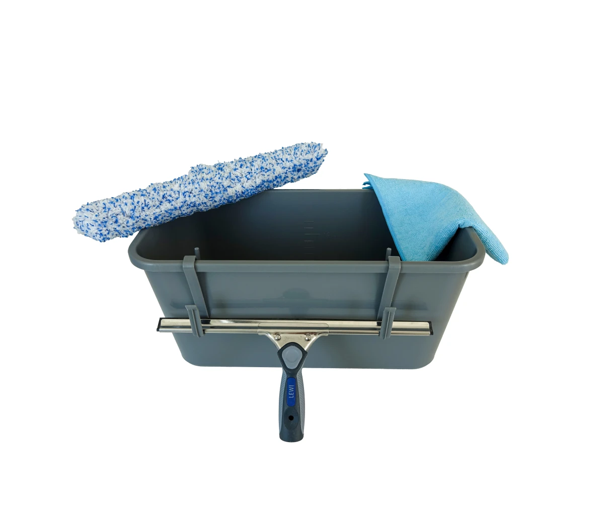 LEWI Fensterwischer Professional Tool Box 4in1